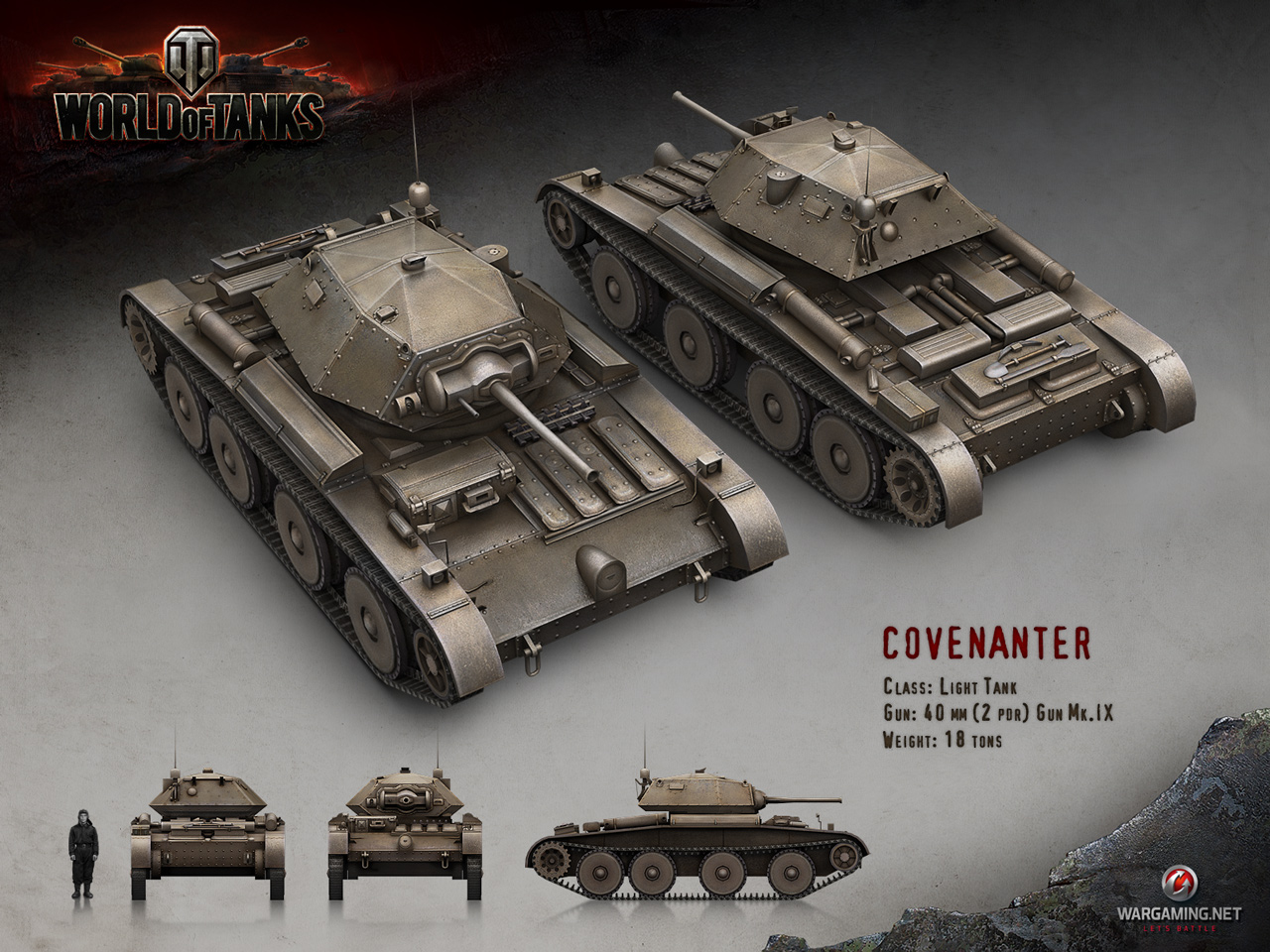 Covenanter Light Tank