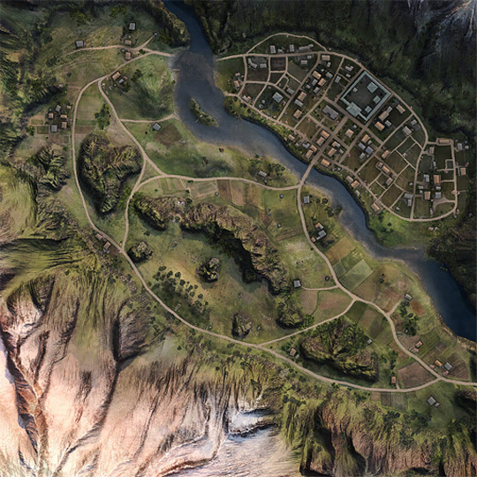 Hidden Village Map